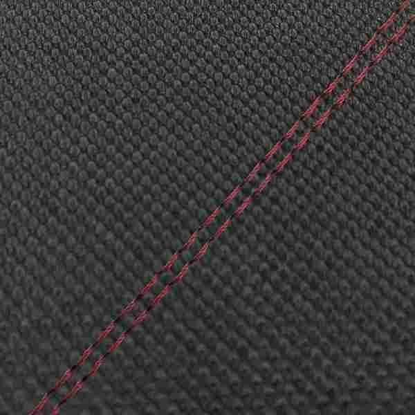 国産シートカバー 張替タイプ スベラーヌブラック/赤ダブルステッチ PCX125(JF56)