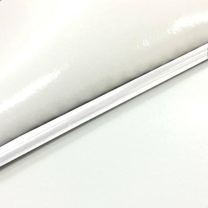 Domestic Seat Cover, Reupholstering Type, Enamel White/White Piping, PCX125 (JF56)