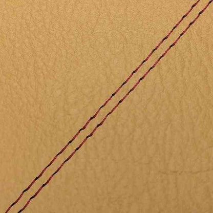 Domestic Seat Cover Replacement Type Ochre/Red Double Stitch Super Tact (AF09)