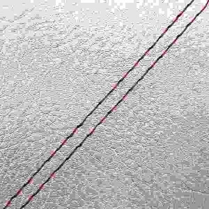 国産シートカバー 張替タイプ シルバー/赤ダブルステッチ スーパータクト(AF09)