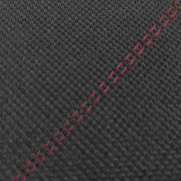 国産シートカバー 張替タイプ スベラーヌブラック/赤ダブルステッチ レッツ(CA1PA) 中タンク