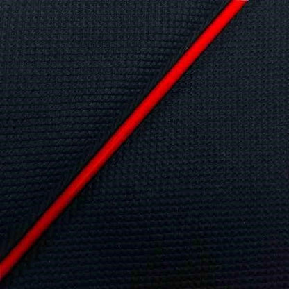 国産シートカバー 張替タイプ スベラーヌブラック/赤パイピング パッソーラ