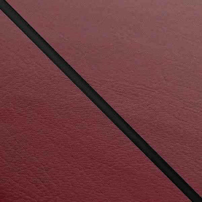 Domestic Seat Cover, Reupholstering Type, Wine Red/Black Piping, G'(AF23)/Tact Club(AF14)