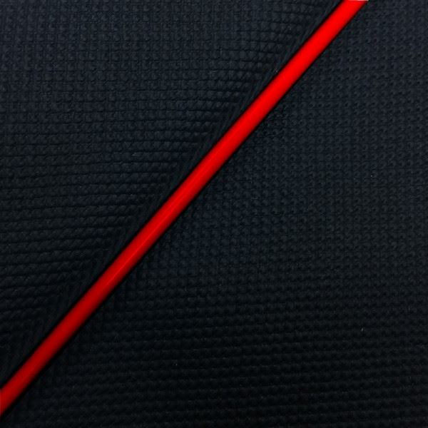 国産シートカバー 張替タイプ スベラーヌブラック/赤パイピング スカッシュ