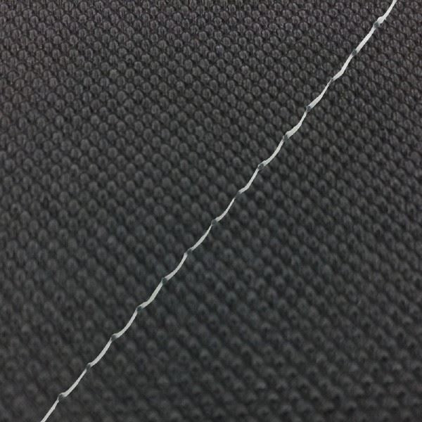 国産シートカバー 張替タイプ スベラーヌブラック/透明ステッチ スカッシュ