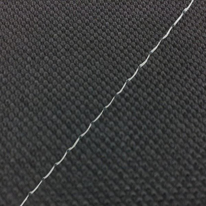 国産シートカバー 張替タイプ スベラーヌブラック/透明ステッチ スカッシュ