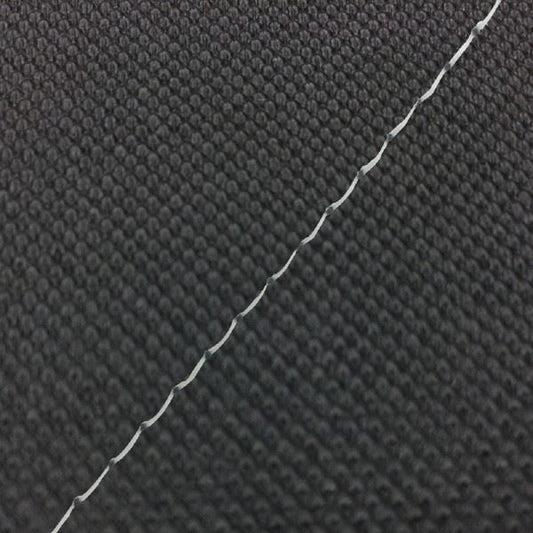 国産シートカバー 張替タイプ スベラーヌブラック/透明ステッチ スカッシュ