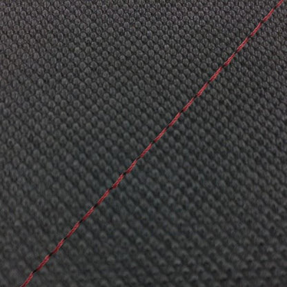 国産シートカバー 張替タイプ スベラーヌブラック/赤ステッチ スカッシュ