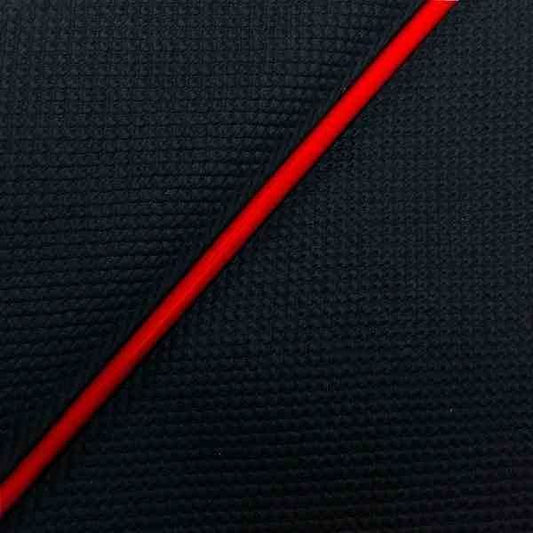 国産シートカバー 張替タイプ スベラーヌブラック/赤パイピング スクーピー(AF55)