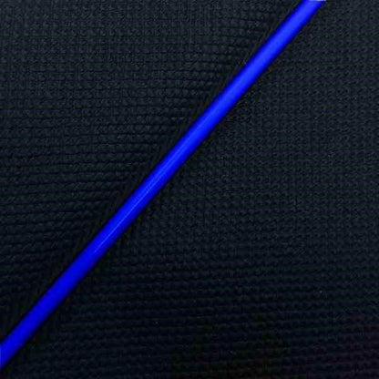 国産シートカバー 張替タイプ スベラーヌブラック/青パイピング ヴェクスター125/150