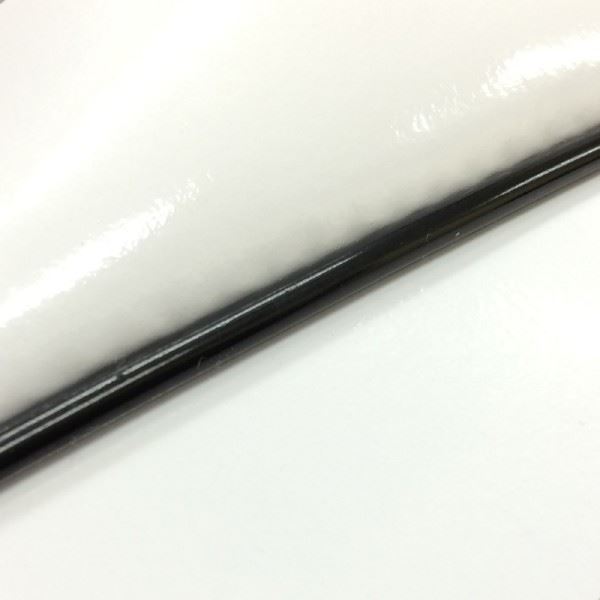 国産シートカバー 張替タイプ エナメルホワイト/黒パイピング ヴェクスター125/150