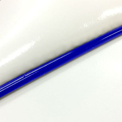 国産シートカバー 張替タイプ エナメルホワイト/青パイピング ヴェクスター125/150