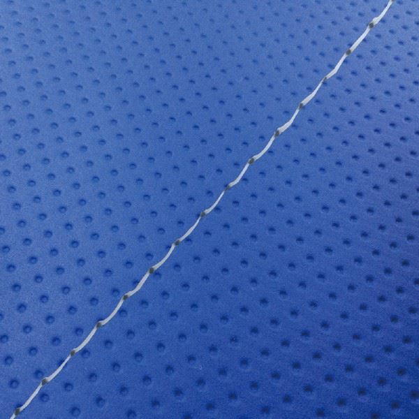 Domestic Seat Cover Replacement Type Full Embossed Blue/Clear Stitch Address V125S (CF4MA)