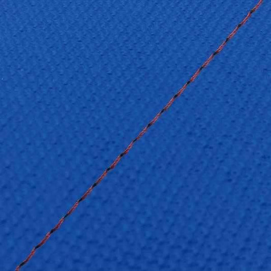 国産シートカバー 張替タイプ スベラーヌブルー/赤ステッチ アドレスV125S(CF4MA)