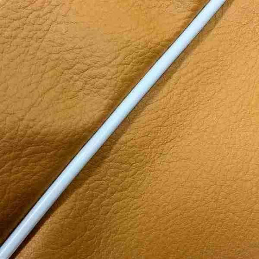 国産シートカバー 張替タイプ 黄土色/白パイピング アドレスV125S(CF4MA)