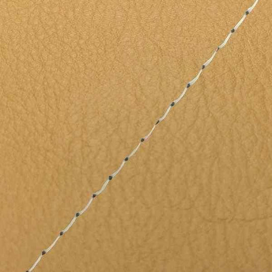 国産シートカバー 張替タイプ 黄土色/透明ステッチ アドレスV125S(CF4MA)