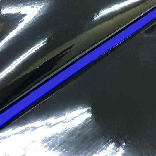 Domestic Seat Cover, Reupholstering Type, Enamel Black/Blue Piping, Address V125S (CF4MA)