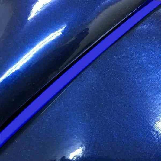Domestic Seat Cover - Reupholster Type - Enamel Blue / Blue Piping - Address V125S (CF4MA)