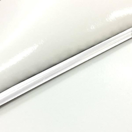 Domestic Seat Cover, Reupholstering Type, Enamel White/White Piping, Address V125S (CF4MA)