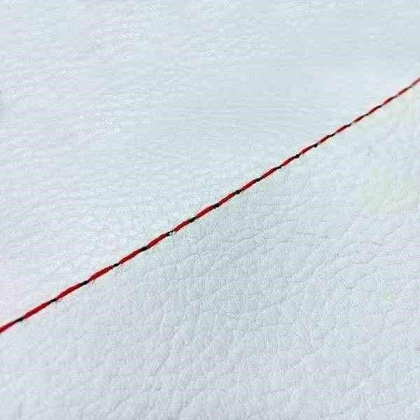 国産シートカバー 張替タイプ グレー/赤ステッチ アドレスV125S(CF4MA)