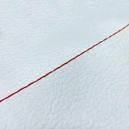 国産シートカバー 張替タイプ グレー/赤ステッチ アドレスV125S(CF4MA)