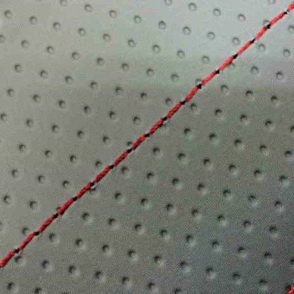 国産シートカバー 張替タイプ エンボスグレー/赤ステッチ シグナスX SE44J後期