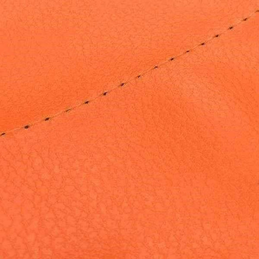 国産シートカバー 張替タイプ オレンジ/透明ステッチ シグナスX SE44J後期