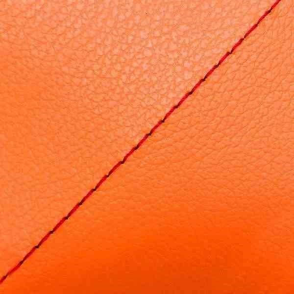 国産シートカバー 張替タイプ オレンジ/赤ステッチ シグナスX SE44J後期