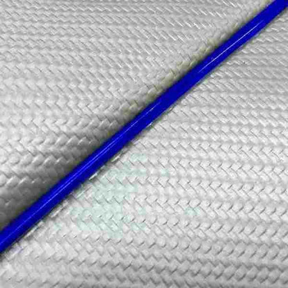 国産シートカバー 張替タイプ カーボンシルバー/青パイピング シグナスX SE44J後期