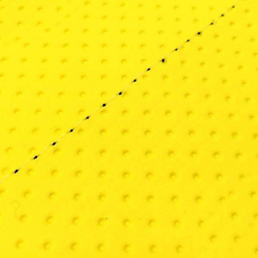 国産シートカバー 張替タイプ エンボスイエロー/透明ステッチ シグナスX SE44J後期