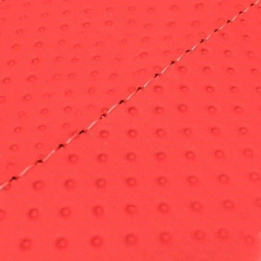 国産シートカバー 張替タイプ エンボスレッド/透明ステッチ シグナスX SE44J後期