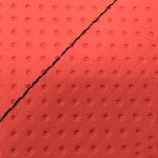 国産シートカバー 張替タイプ エンボスレッド/黒ステッチ シグナスX SE44J後期