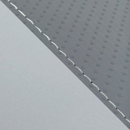 Domestic Seat Cover Reupholstery Type Embossed Gray (Gray Line)/Clear Stitch for W650 (1999 Model)