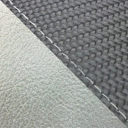 Domestic Seat Cover, Reupholster Type, Carbon Black (Silver Line)/Clear Stitch, W650 (1999)