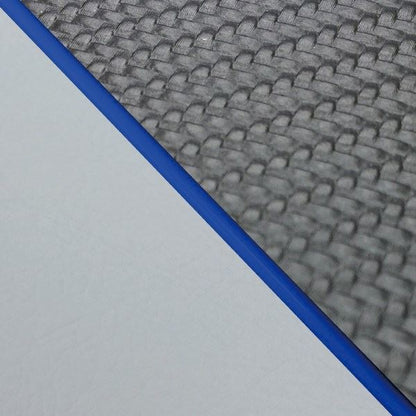 Domestic Seat Cover, Reupholstery Type, Carbon Black (Gray Line)/Blue Piping, W650 (1999)