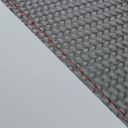 Domestic Seat Cover, Reupholstery Type, Carbon Black (Gray Line)/Red Stitch for W650 (1999)