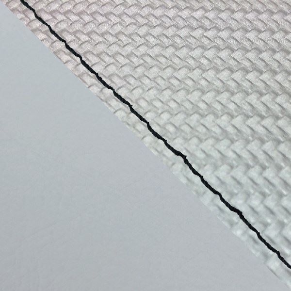 Domestic Seat Cover, Reupholstery Type, Carbon Silver (Gray Line)/Black Stitch, W650 (1999)