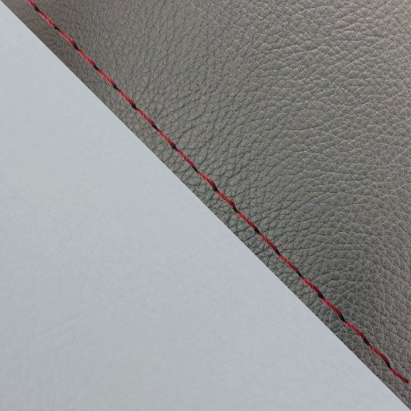 Domestic Seat Cover, Reupholstery Type, Black (Gray Line)/Red Stitch, W650 (1999)