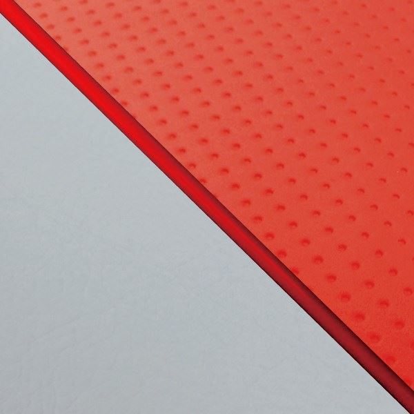 Domestic Seat Cover Replacement Type Embossed Red (Gray Line)/Red Piping W650 (1999)