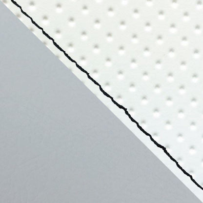 Domestic Seat Cover, Reupholstery Type, Embossed White (Gray Line) / Black Stitch, W650 (1999 Model)