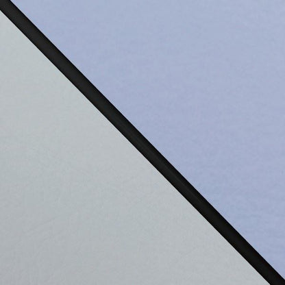 Domestic Seat Cover - Reupholstery Type - Light Blue (Gray Line) / Black Piping - W650 (1999)