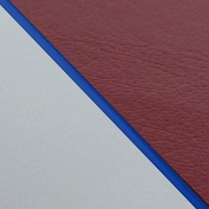 Domestic Seat Cover Recover Type Wine Red (Gray Line)/Blue Piping W650 (1999)