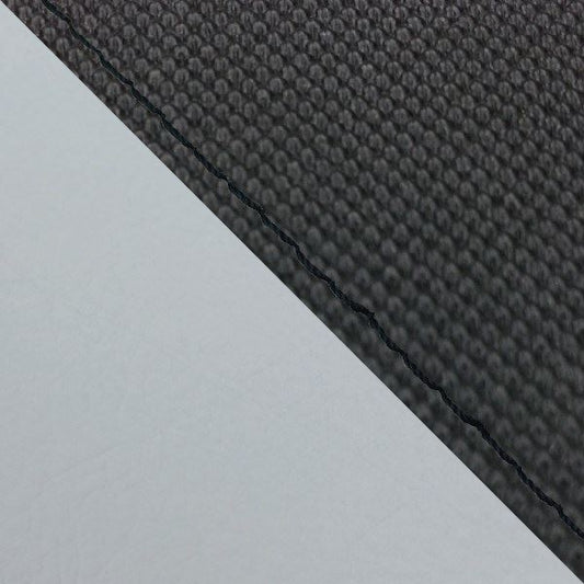 国産シートカバー 張替タイプ スベラーヌブラック(グレーライン)/黒ステッチ W650(99年)