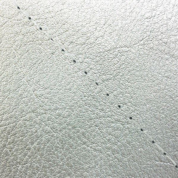 国産シートカバー 張替タイプ シルバー(シルバーライン)/透明ステッチ W650(99年)