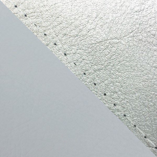 国産シートカバー 張替タイプ シルバー(グレーライン)/透明ステッチ W650(99年)