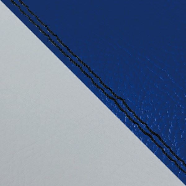 Domestic Seat Cover Replacement Type Blue (Grey Line)/Black Double Stitch W650 (1999)