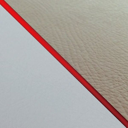 Domestic Seat Cover, Reupholstery Type, Brown (Gray Line)/Red Piping, W650 (1999)