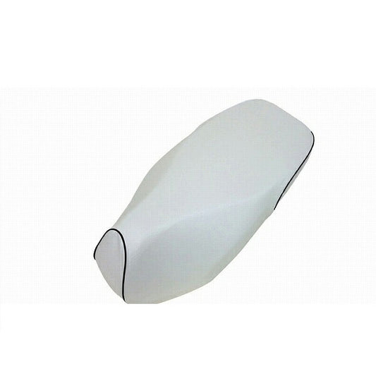 Domestic Seat Cover White/Black Piping Recover Type Dunk (AF74)