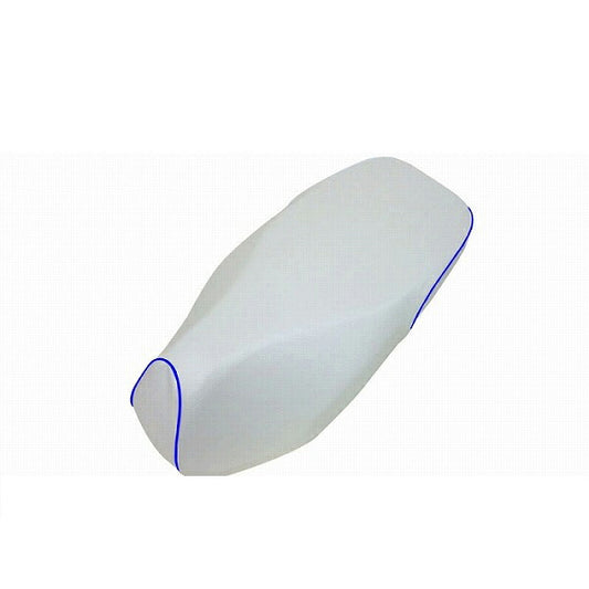 Domestic Seat Cover White/Blue Piping Recover Type Dunk (AF74)