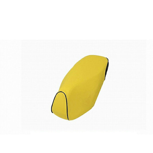Domestic Seat Cover Embossed Yellow Rear: Black/Black Piping Reupholstery Type Dunk (AF74)